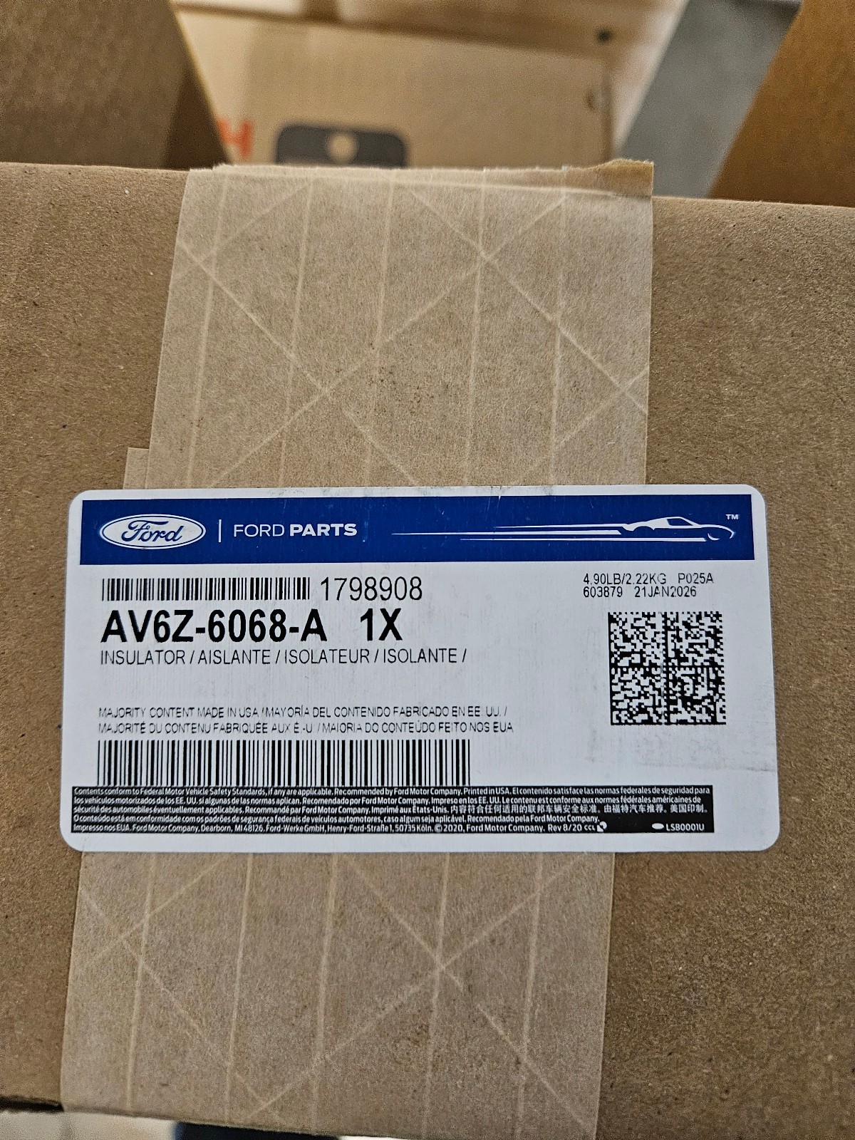 New 2013-2018 Ford Focus Upper Transmission Mount OEM HW100