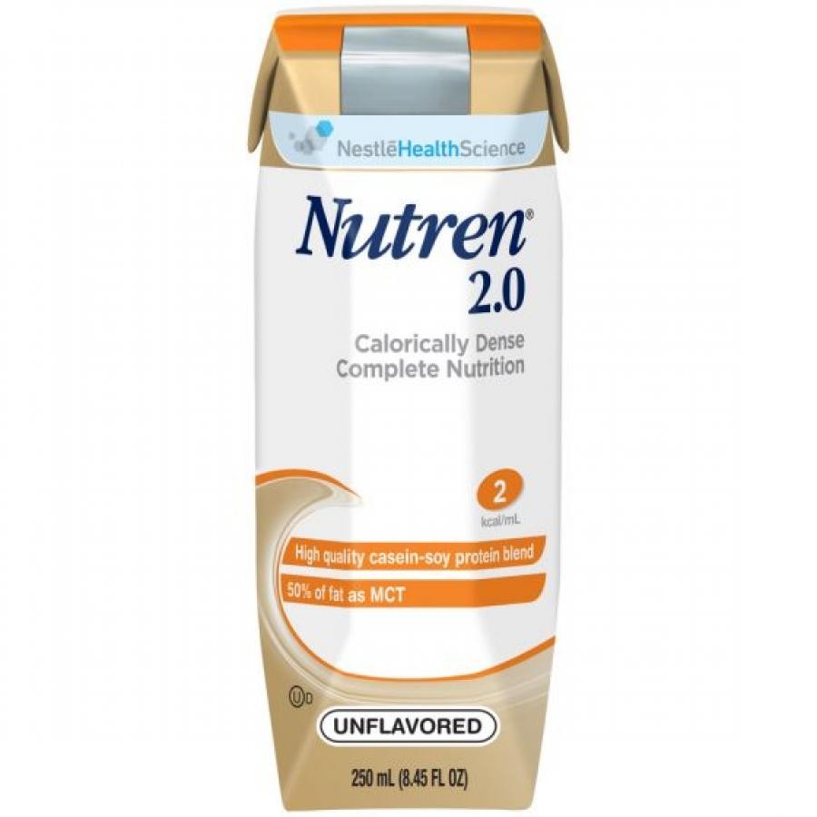 Nutren 2.0, Unflavored, 8.45 Oz., Carton, Ready to Use, Adult, 24 Count Nutren 2.0, Unflavored, 8.45 Oz., Carton, Ready to Use, Adult, 24 Count
