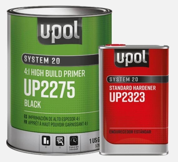 U-POL 2275 Black High Build Primer Kit w/ Hardener -(Gallon) U-POL 2275 Black High Build Primer Kit w/ Hardener -(Gallon)