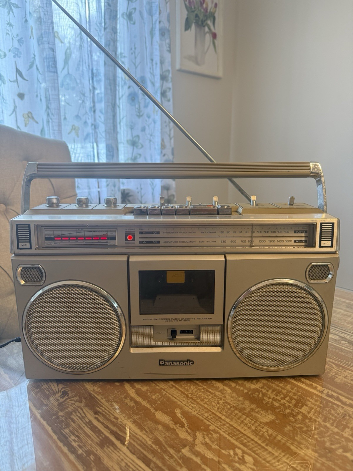 Vintage 1980s PANASONIC Boombox RX-5090 Made in Japan*GREAT WORKING CONDITION*