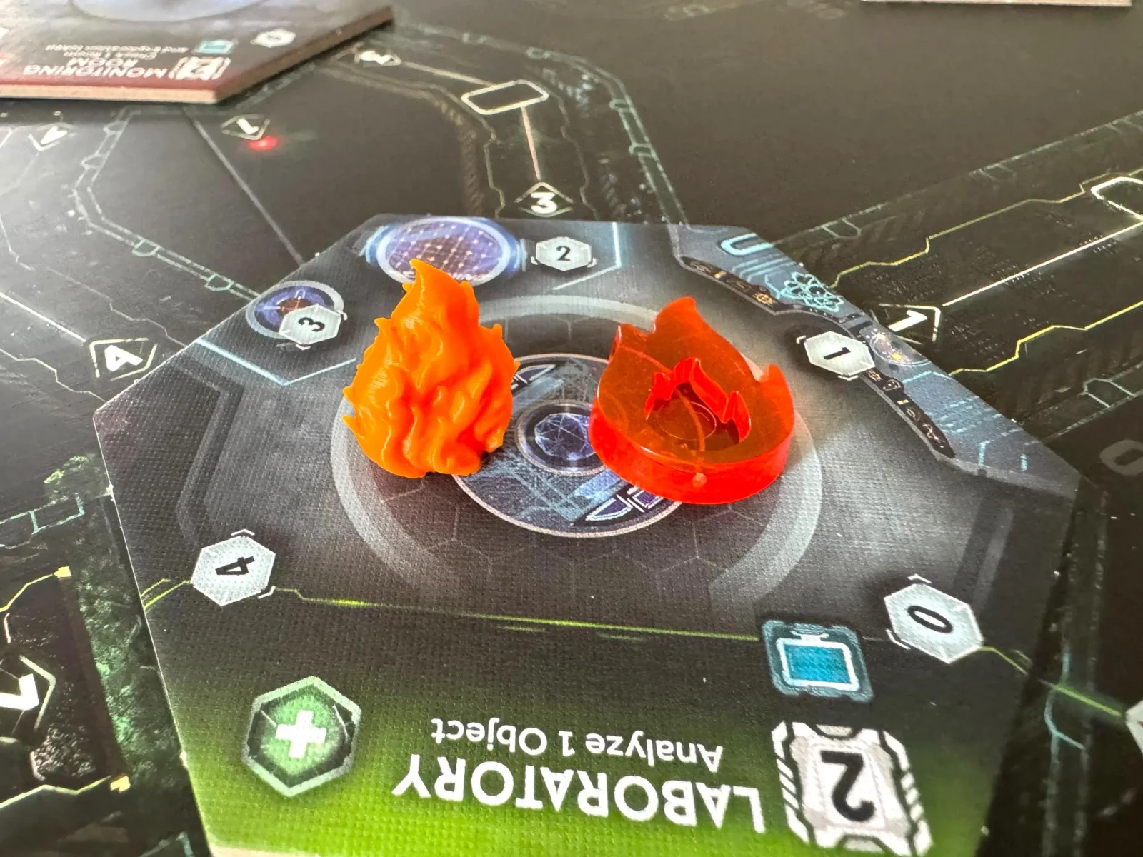 Nemesis Fire Token Upgrade – Set of 12 – Compatible Nemesis, Lockdown