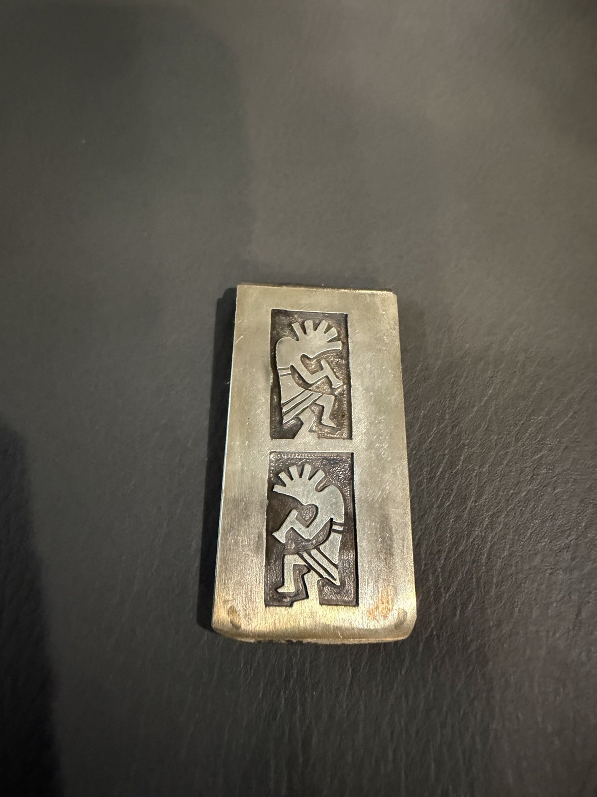 Native American Vintage Sterling Silver Money Clip Native American Vintage Sterling Silver Money Clip