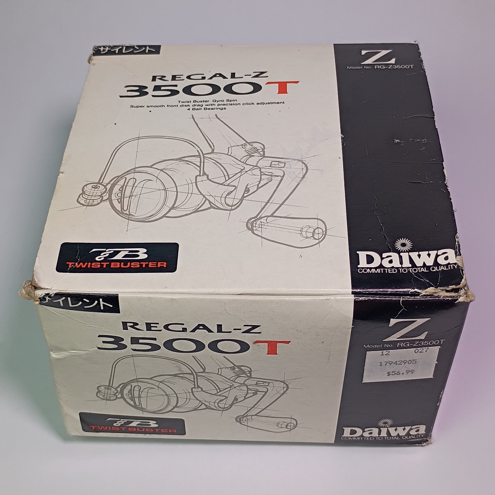Daiwa Regal-Z 3500T Spinning Fishing Reel New Vintage