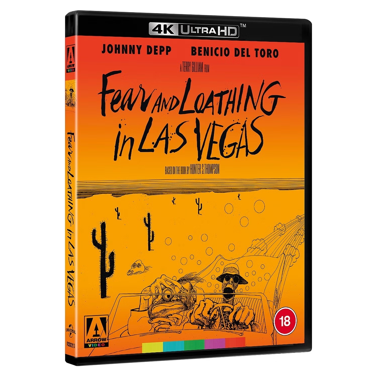 Fear and Loathing in Las Vegas (1998) 4K UHD Blu-Ray Standard Edition BRAND NEW