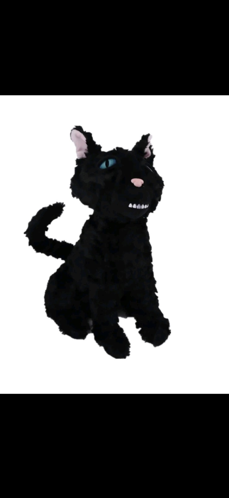 35cm Coraline Black Cat Plush Toy – Stuffed Animal Doll Plushy for Kids