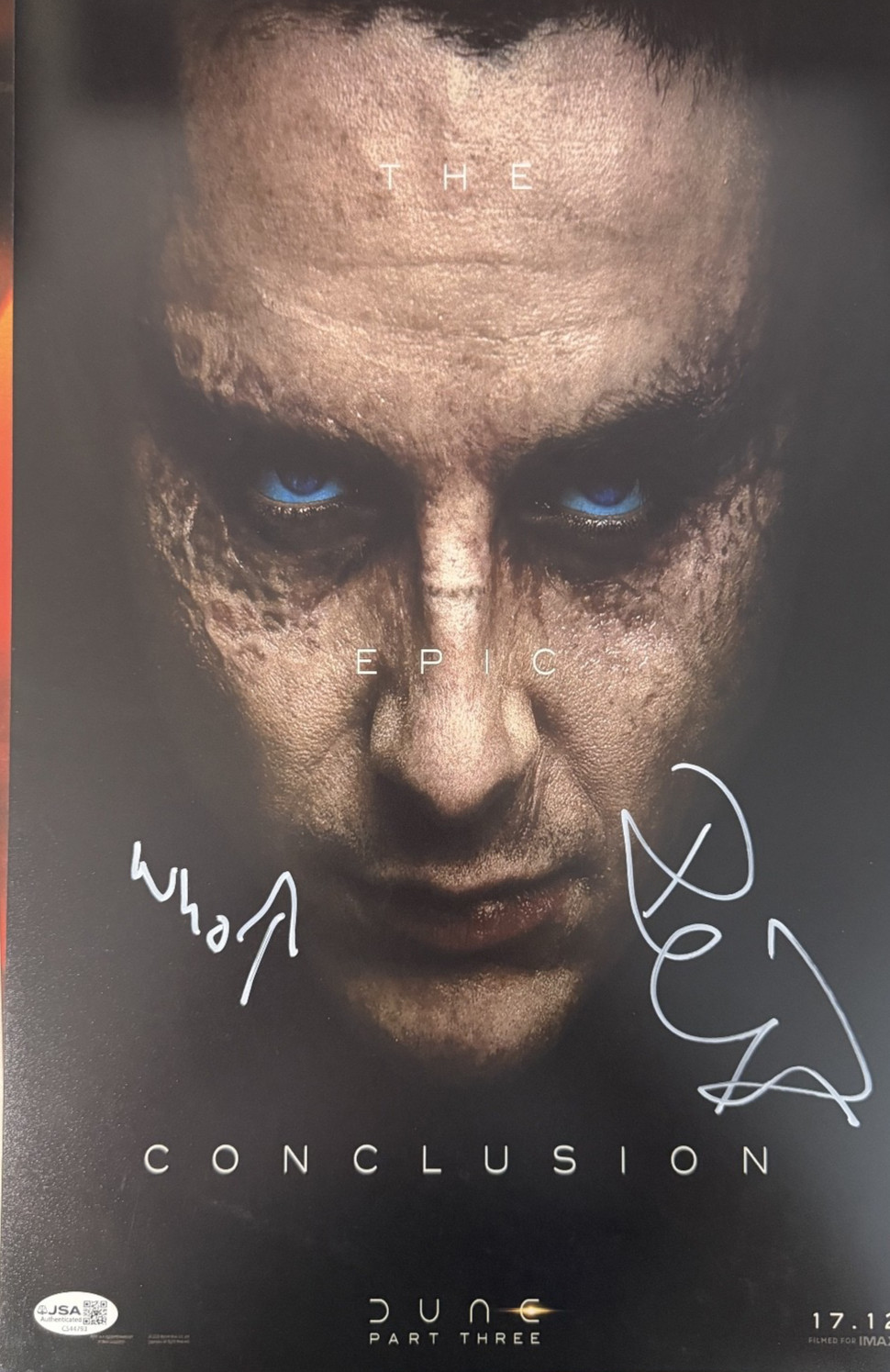 REBECCA FERGUSON Authentic Signed \