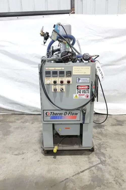 Graco THERM-O-FLOW Hot Melt System, 3M Jet Weld II Adhesive Gun