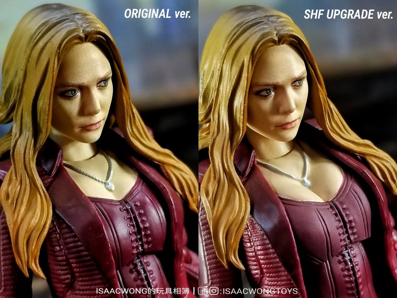 S.H.Figuarts Scarlet Witch 1/12 Upgrade Chest / Bust Piece RARE