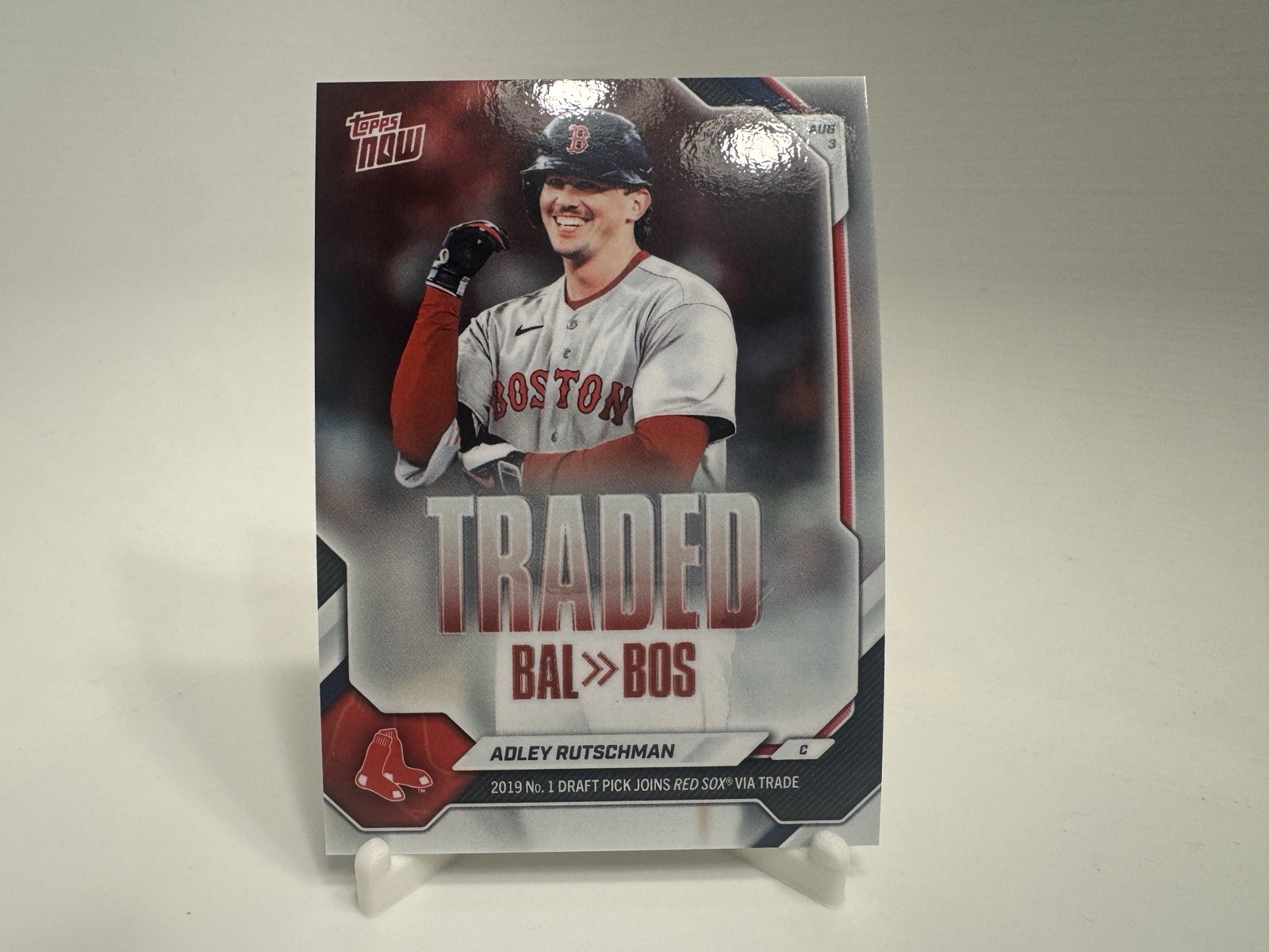 2026 Topps Now Adley Rutschman Traded To Boston #519