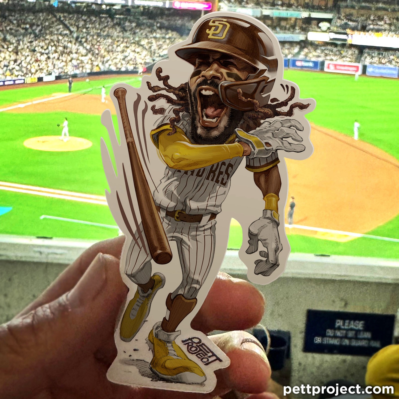 El Niño San Diego Baseball Die Cut Vinyl Sticker Decal El Niño San Diego Baseball Die Cut Vinyl Sticker Decal