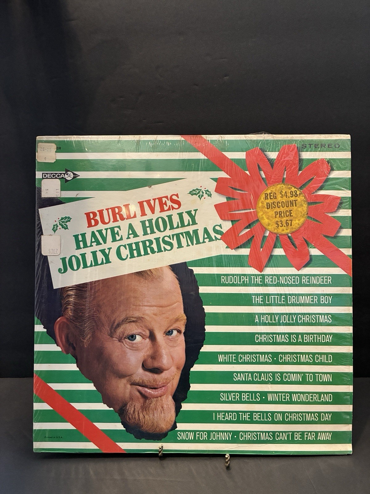 Vintage Vinyl Burl Ives Classic Christmas Album Vintage Vinyl Burl Ives Classic Christmas Album