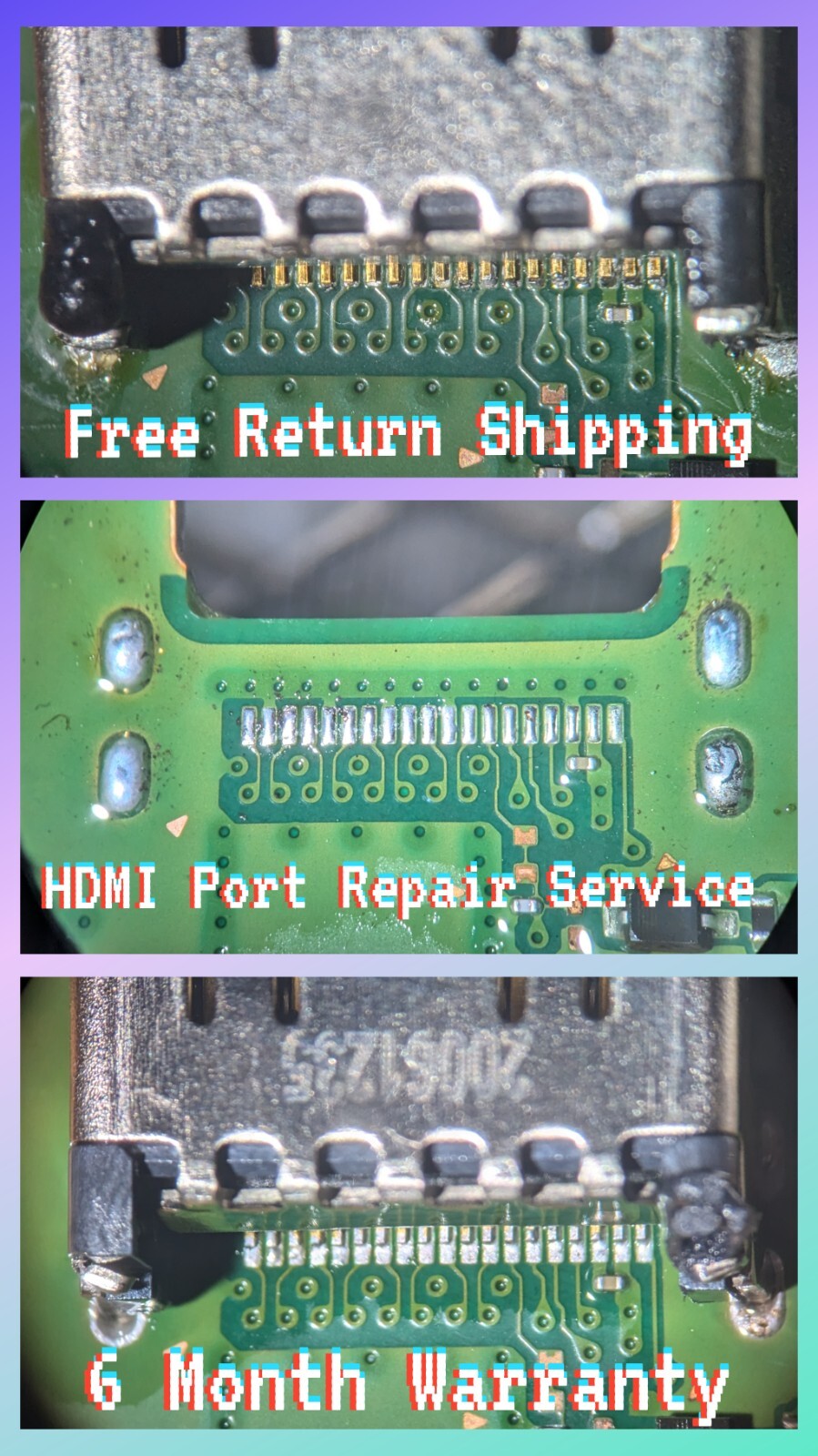 HDMI Port Repair Service - PS5 - Disassembled Or Assembled - 6 Month Warranty