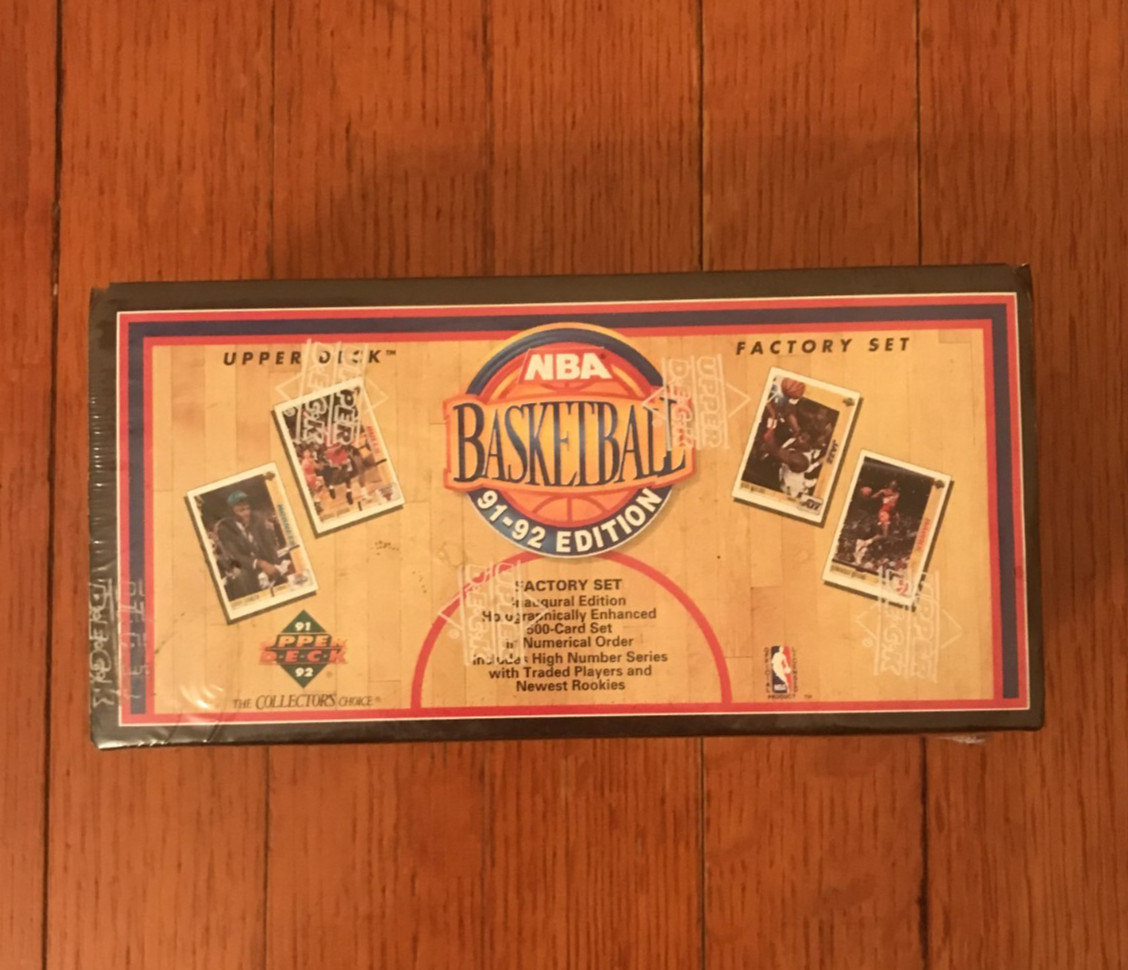 1991-92 Upper Deck Basketball  Complete  Factory Set - 500 Cards - FACTORY SEAL