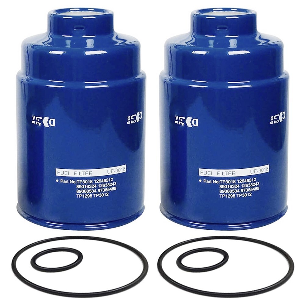 2 PCS TP3018 Fuel Filters Fit Chevrolet Express Silverado GMC Savana Sierra