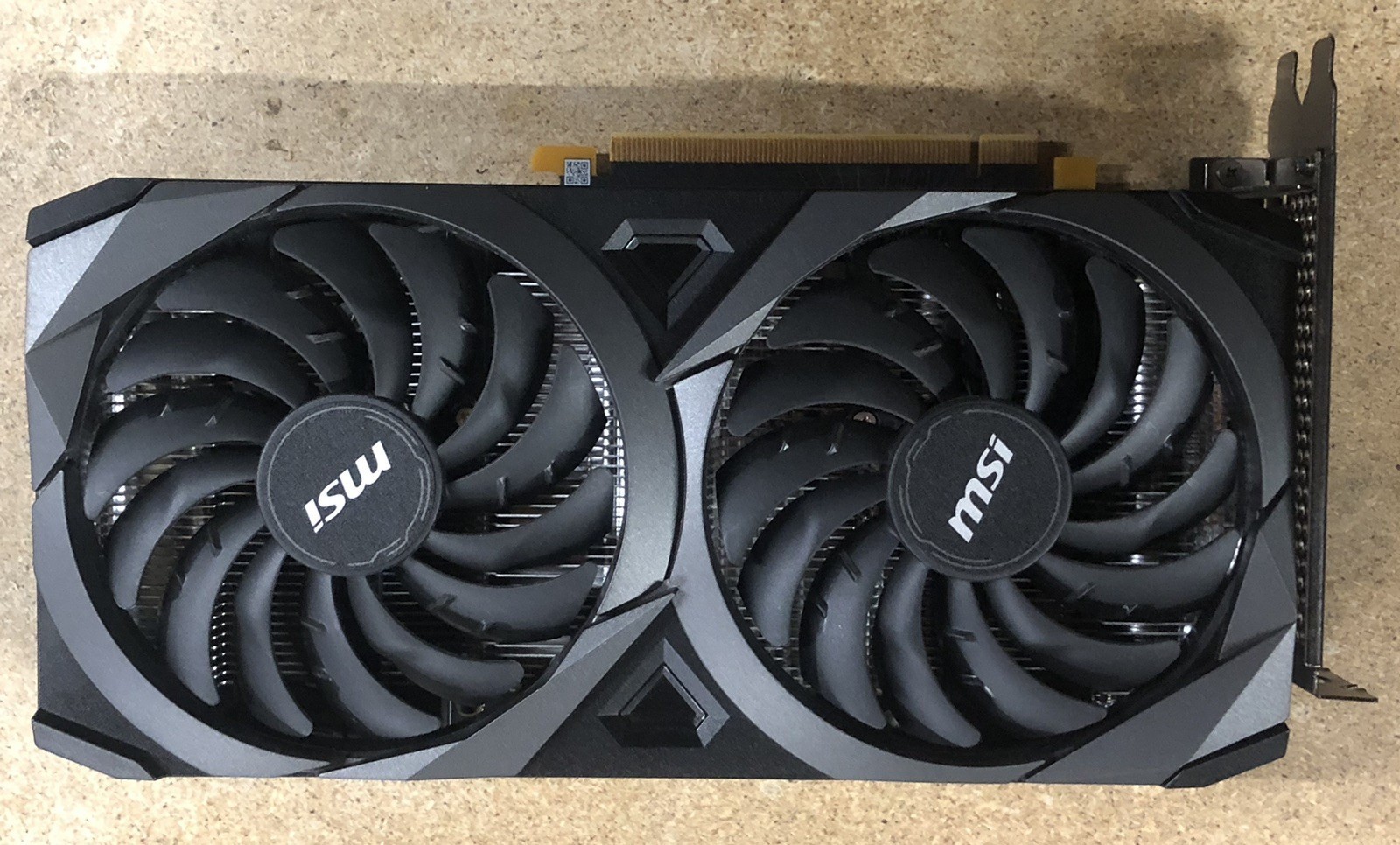 MSI GeForce RTX 3060 Ti VENTUS 2X 8GB OCV1 LHR Graphics Card