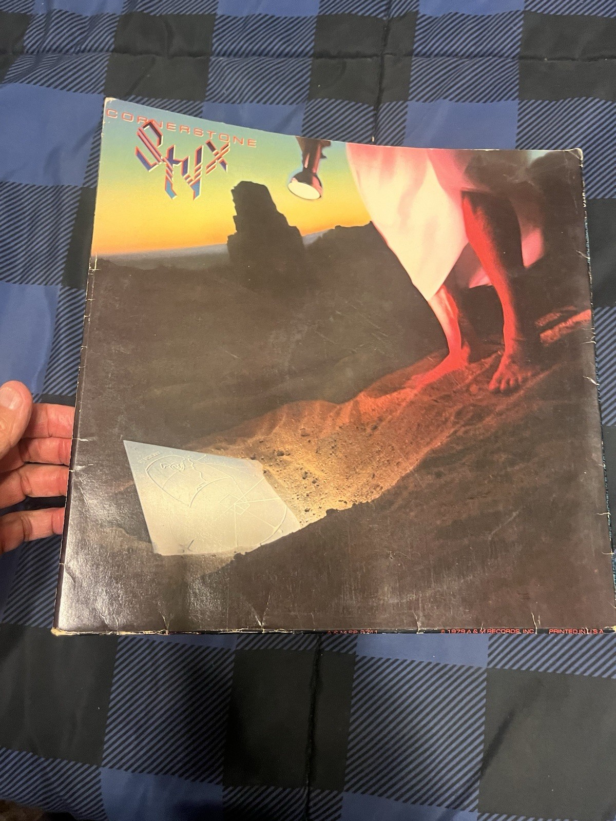 Styx -Cornerstone - LP Vinyl Album-1979 A&M-Tested- VG+