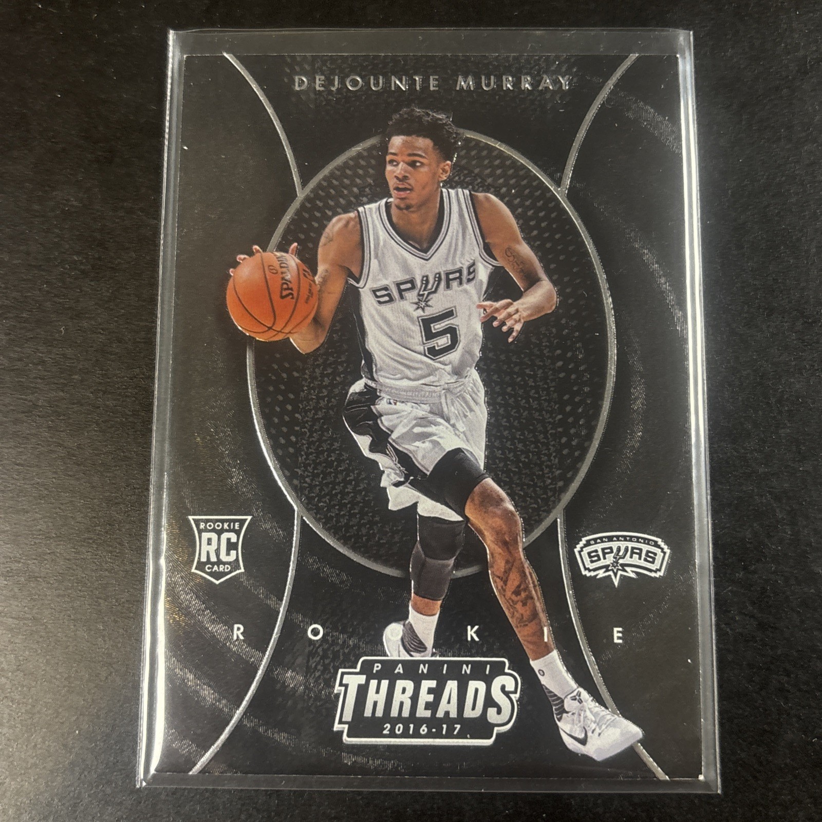 2016-17 Panini Threads - Micro Etch Rookies Dejounte Murray #283 (RC) A9