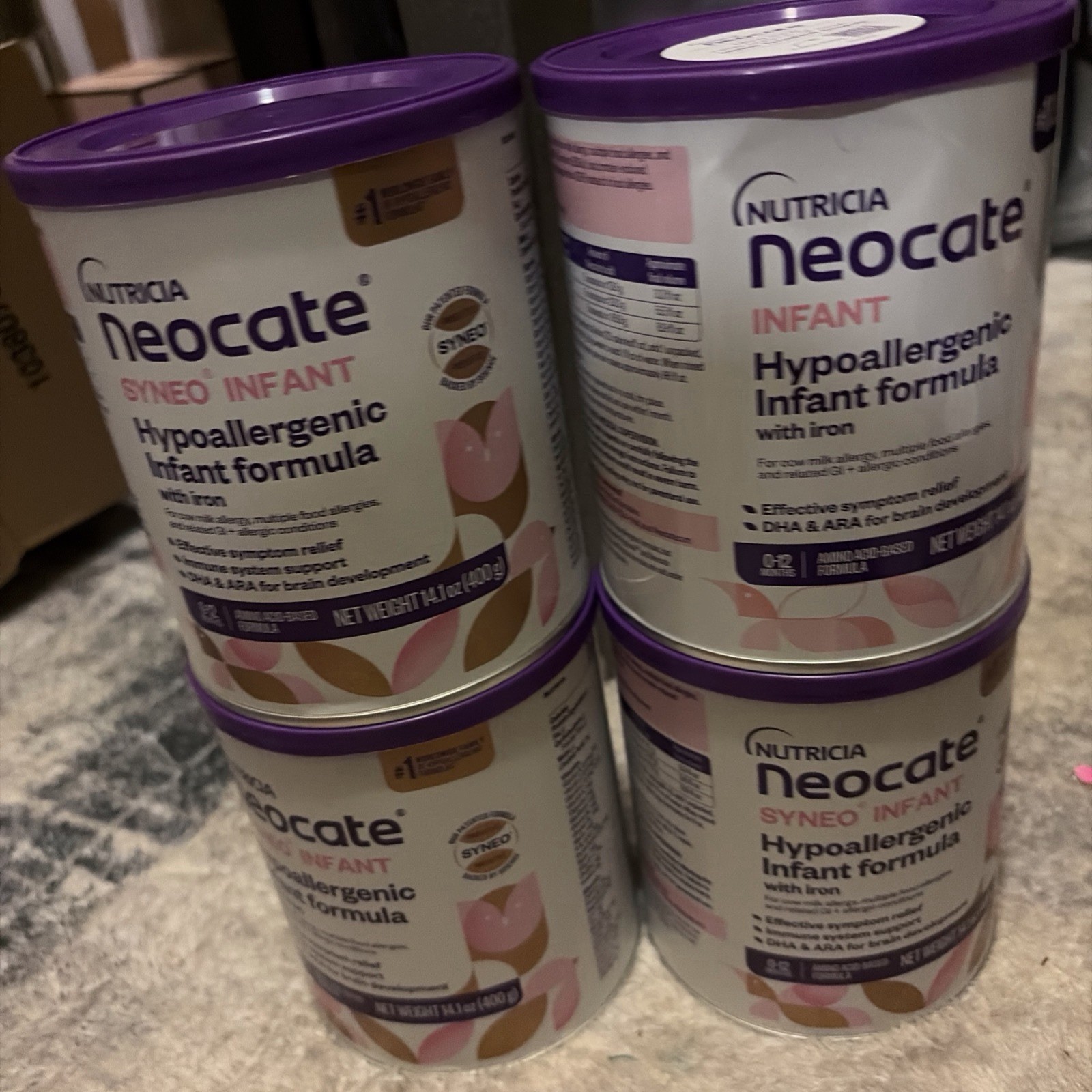 5 cans Infant hypoallergenic 400 g 5 cans Infant hypoallergenic 400 g