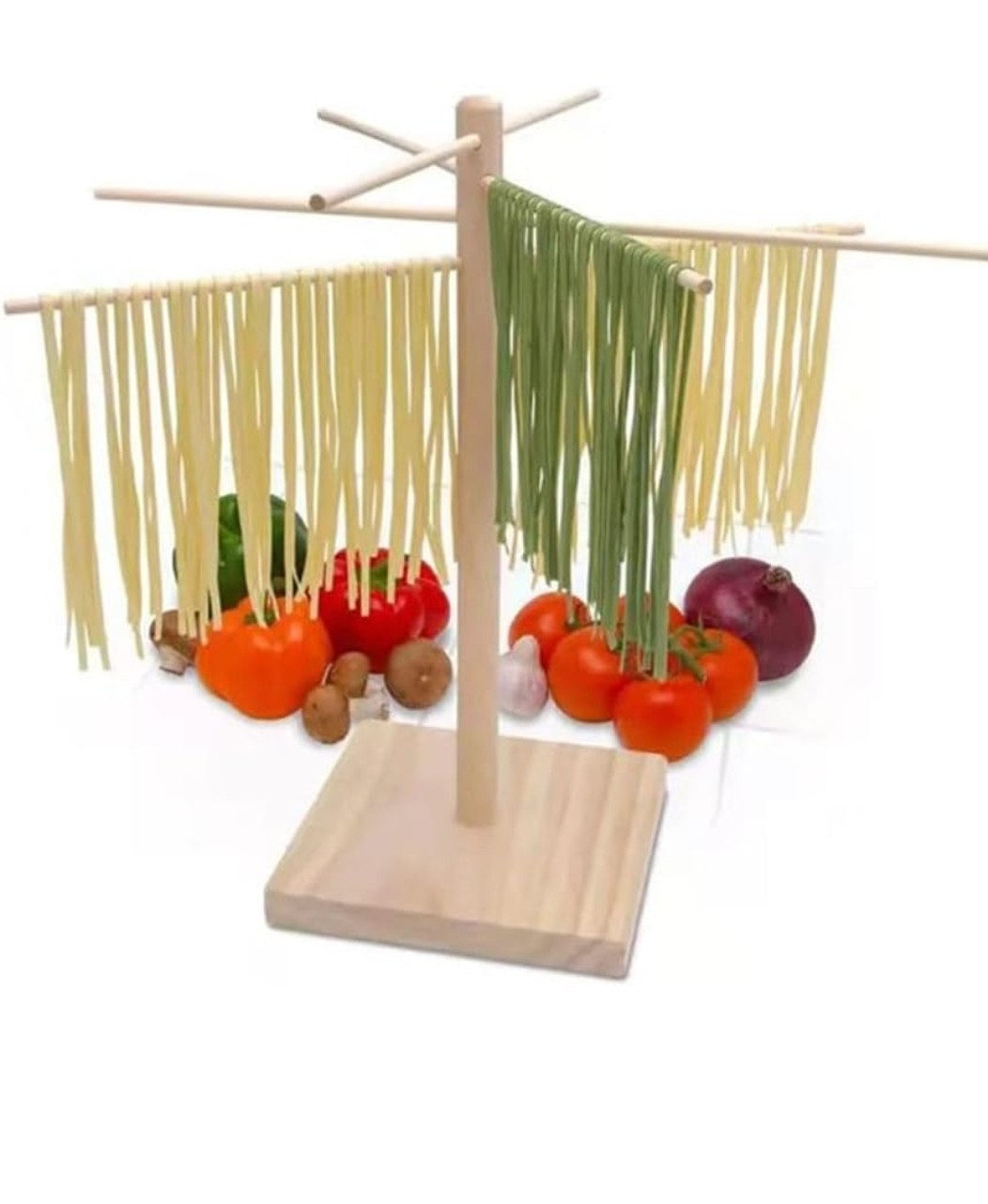 Norpro Pasta Drying Rack Wood, 16.5” Brand New In Box
