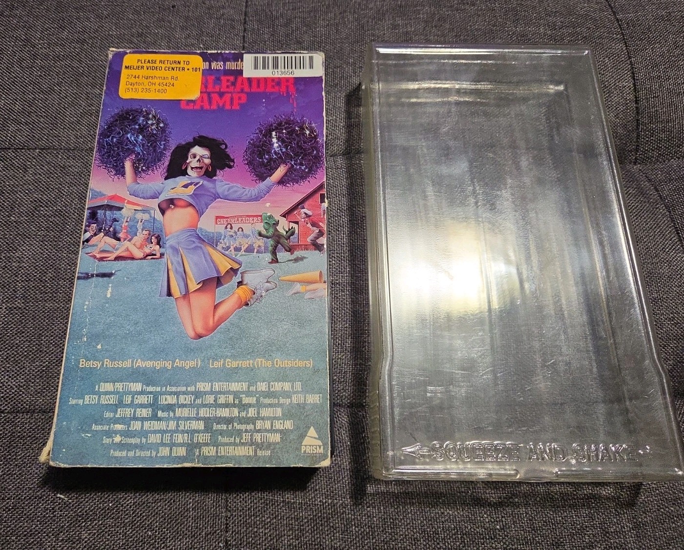 Cheerleader Camp 1988 Prism VHS 1st Release Competition Was Murder Leif Garrett Cheerleader Camp 1988 Prism VHS 1st Release Competition Was Murder Leif Garrett