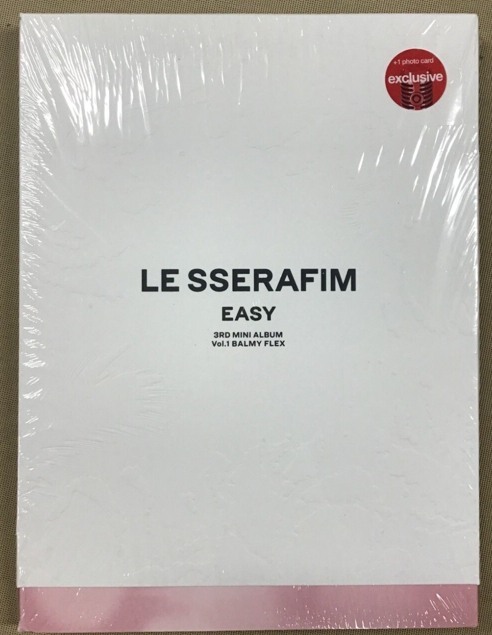 LE SSERAFIM - EASY (2024, Target Exclusive, CD) 3 Versions - NEW 💿