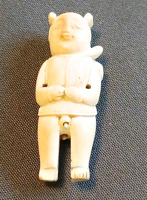 1800s Chinese Handcarved Netzuke/Charm of Baby Boy . 2 1800s Chinese Handcarved Netzuke/Charm of Baby Boy . 2