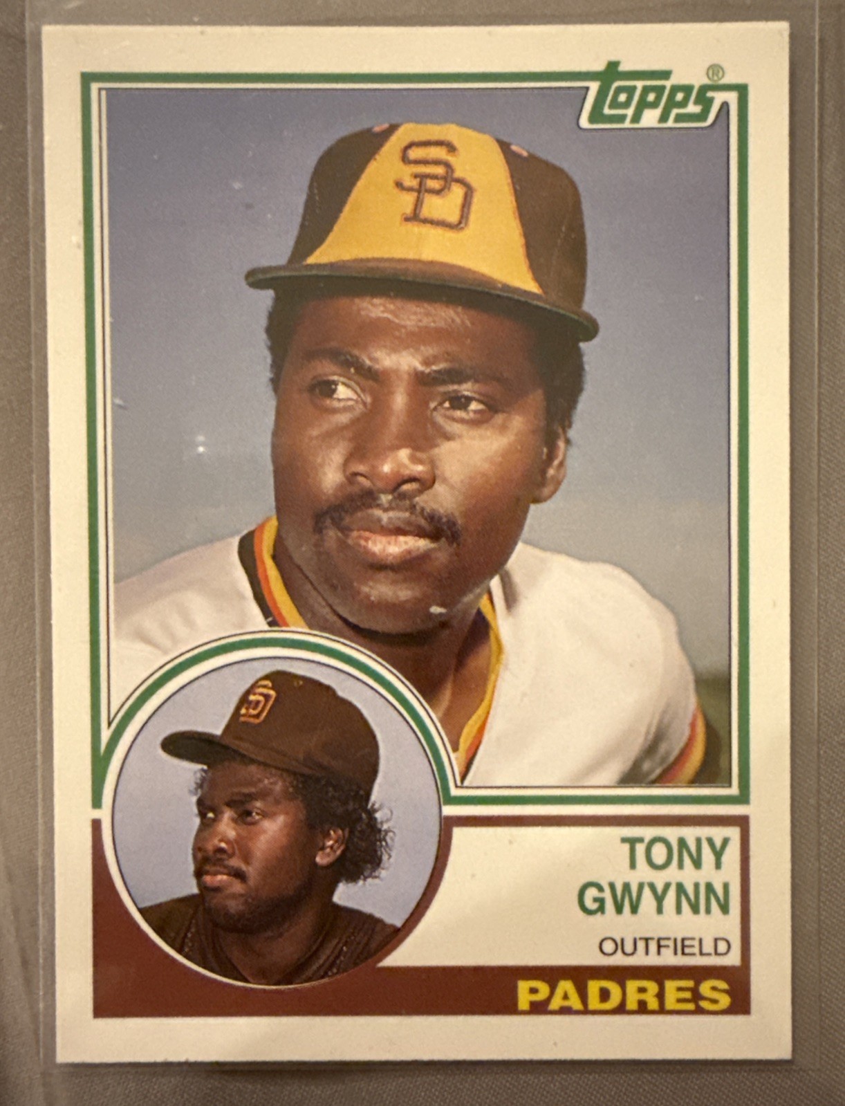 2006 Topps Rookie of the Week 1983 Topps # 482 Tony Gwynn -- Padres 1983Reprint