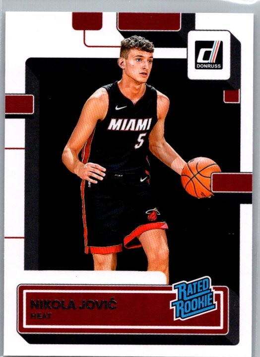 2022-23 Donruss #227 Nikola Jovic