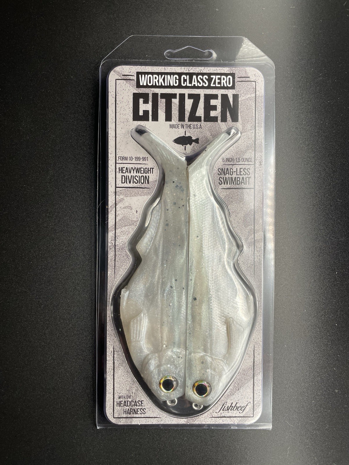 WCZ Working Class Zero Citizen 6” Swimbait - Sweetheart WCZ Working Class Zero Citizen 6” Swimbait - Sweetheart