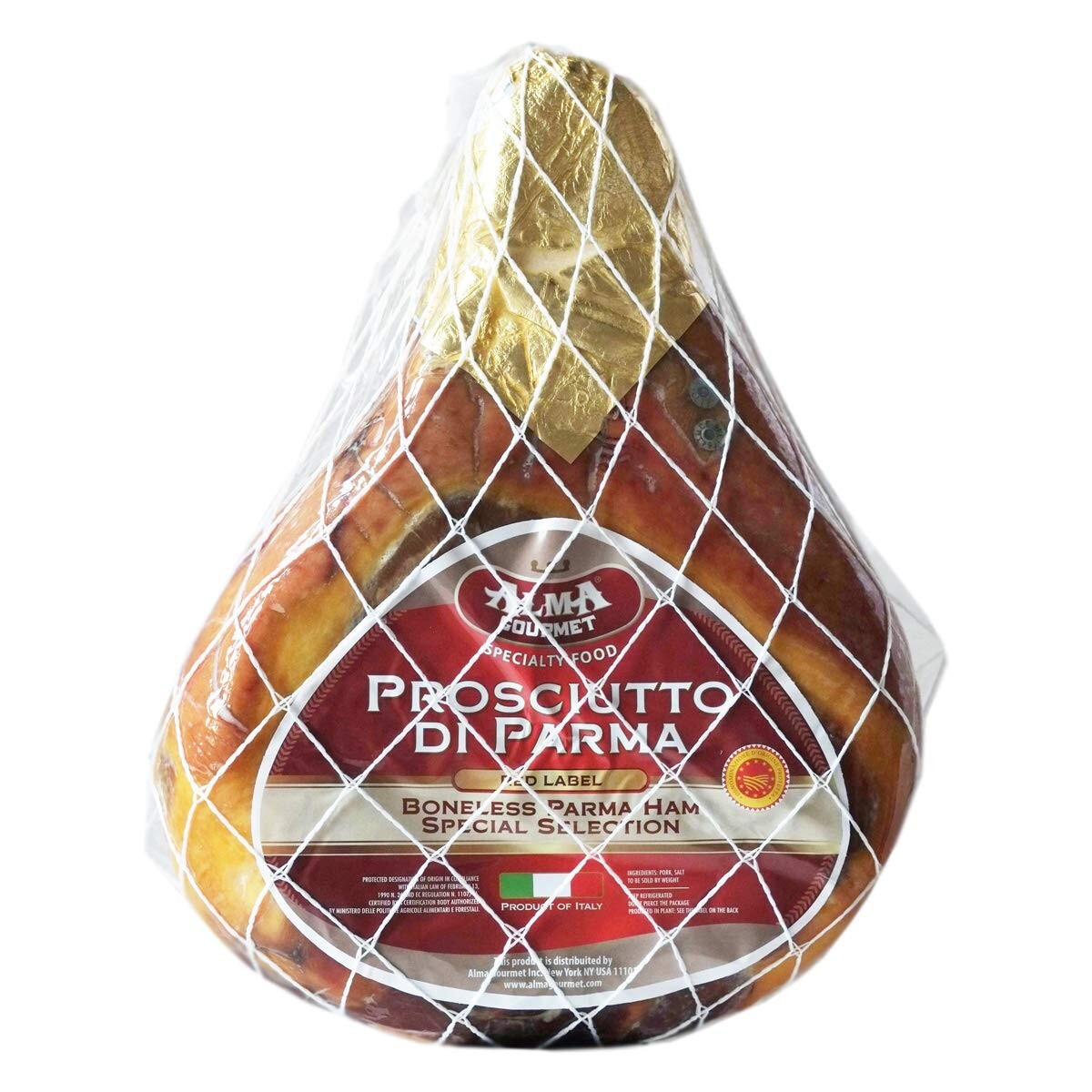Authentic Italian Prosciutto di Parma D.O.P. Boneless Ham – Aged 16 Months