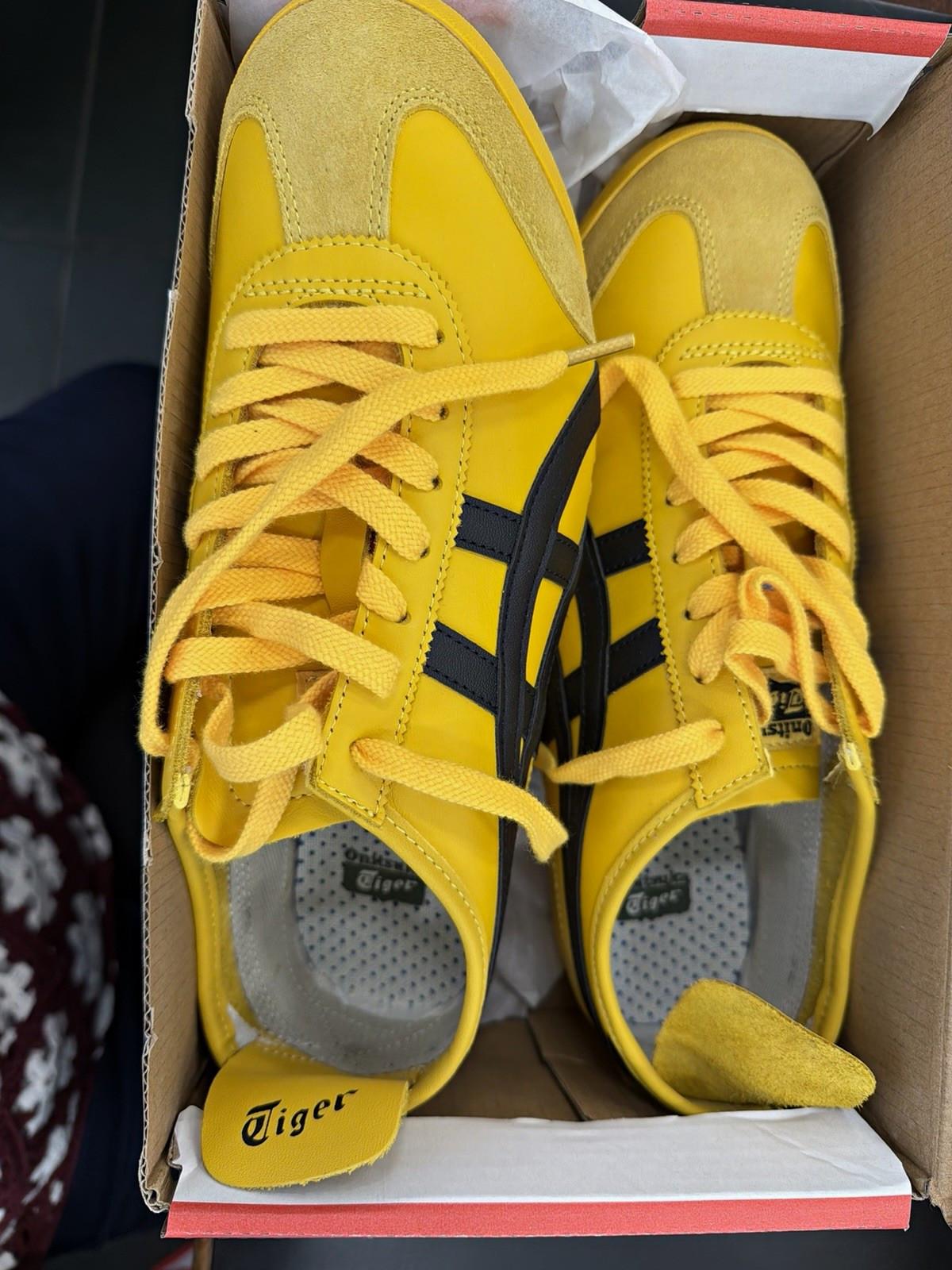Onitsuka Tiger Mexico 66 Kill Bill Yellow/Black Low Top Lace Up Sneakers NIB Onitsuka Tiger Mexico 66 Kill Bill Yellow/Black Low Top Lace Up Sneakers NIB