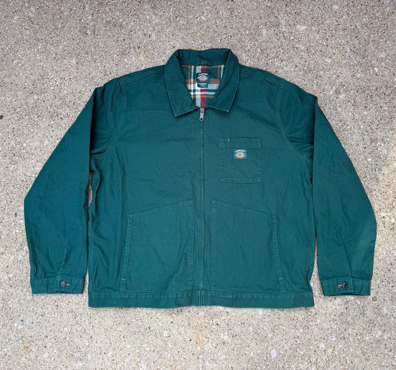 Dickies x Jameson Eisenhower Jacket Green Workwear Rare Limited Size XL Dickies x Jameson Eisenhower Jacket Green Workwear Rare Limited Size XL