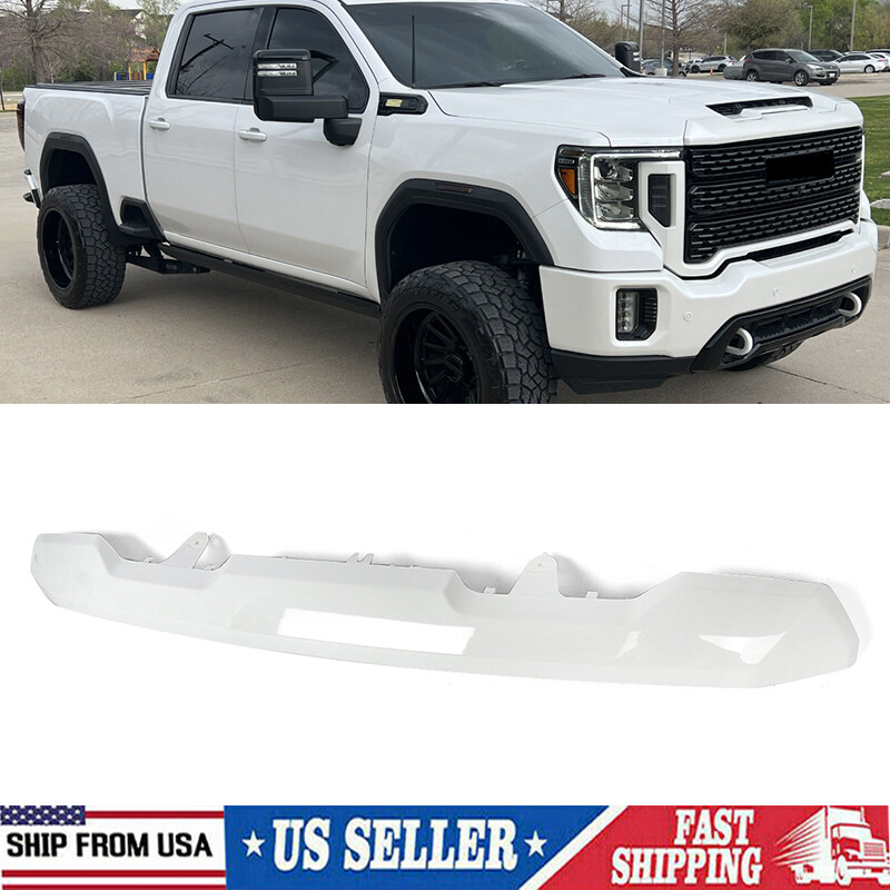 For 2020 2021-2023 GMC Sierra 2500HD 3500HD Summit White Front Hood Molding Trim