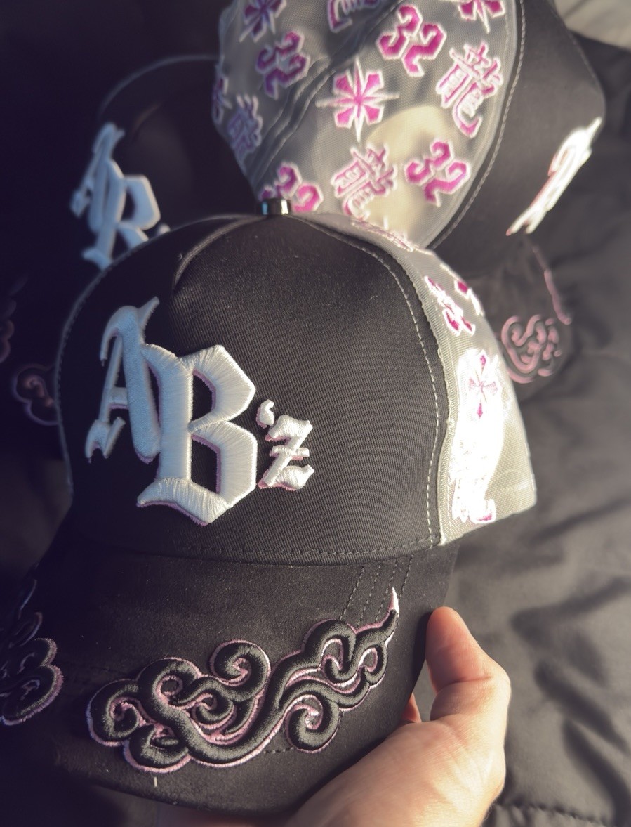 Gorra Adriano Zendejas x Baez Hat Adjustable Strap Back Rosa