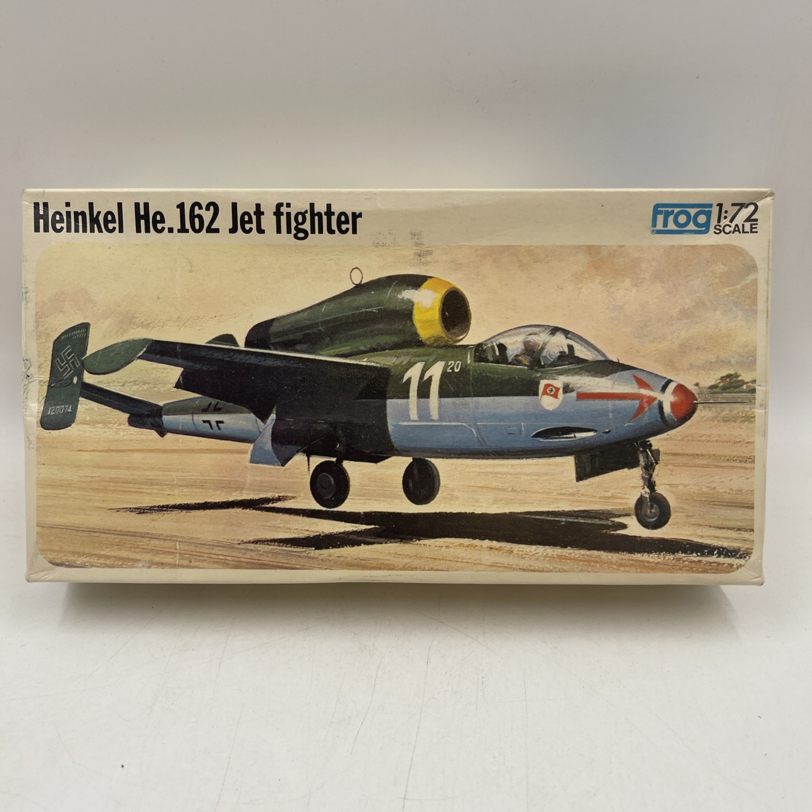 FROG 1/72 HEINKEL He.162 JET FIGHTER model kit . . NIOB