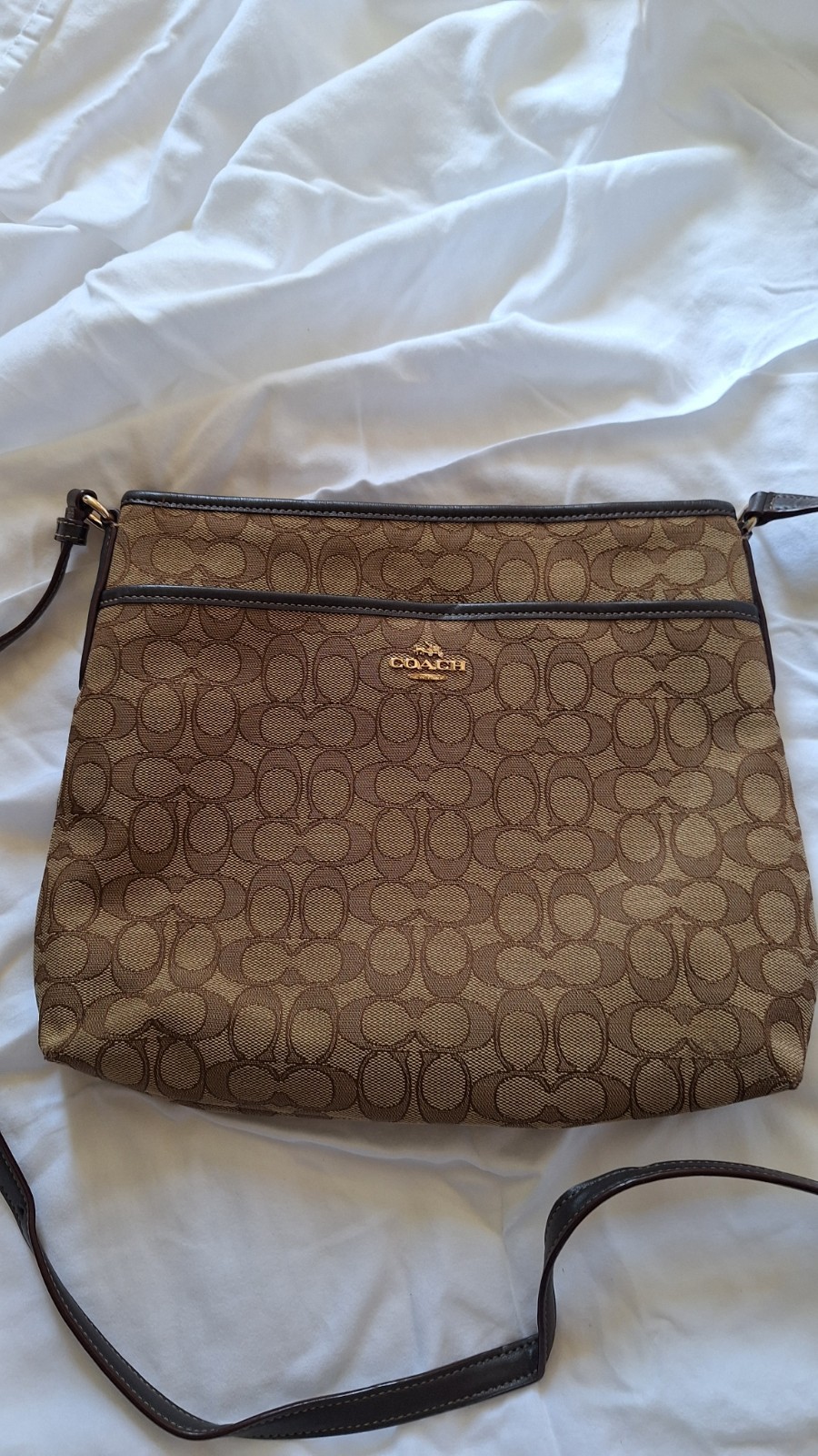 Coach File Crossbody Bag-Good Used Condition Coach File Crossbody Bag-Good Used Condition