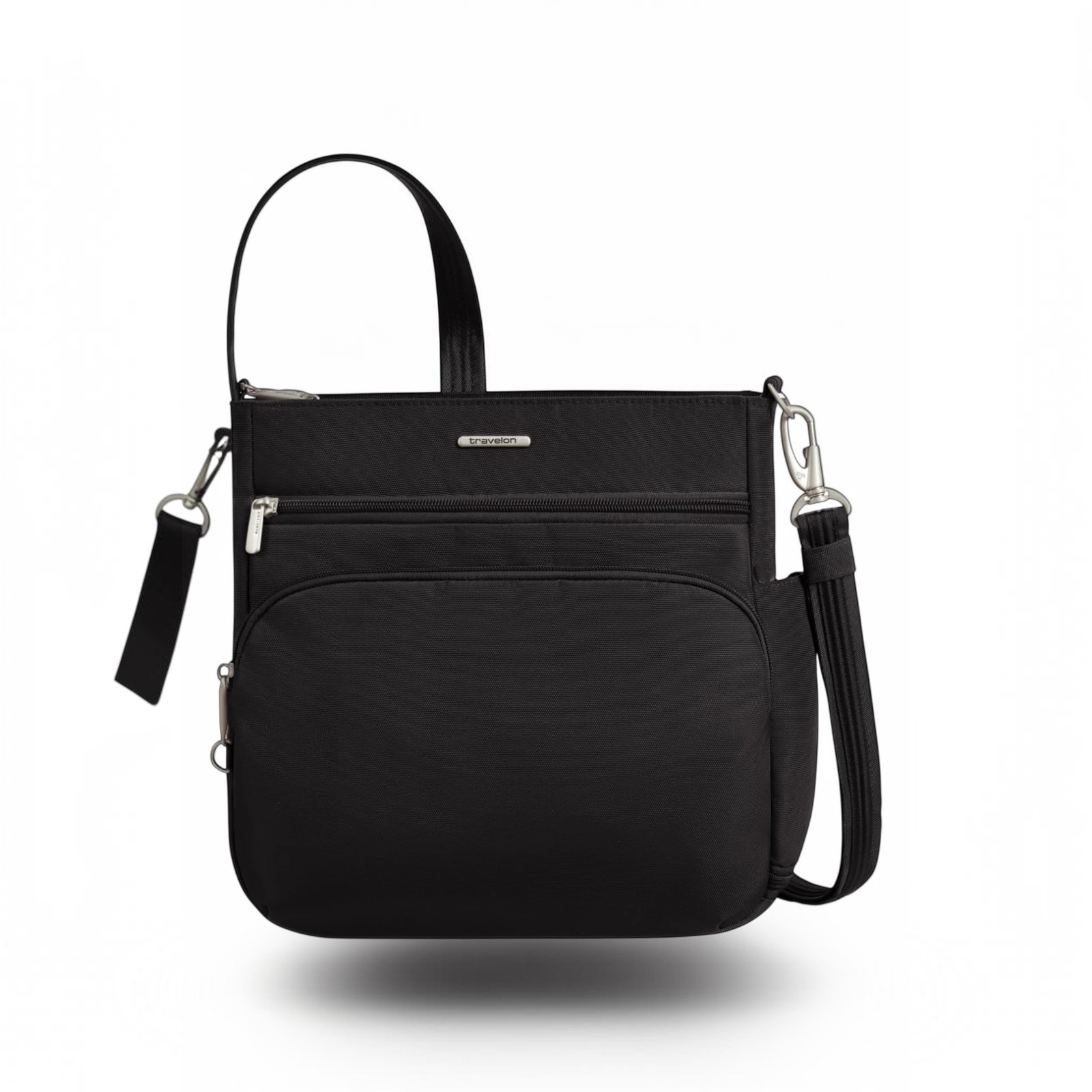 Travelon Anti-Theft Classic North/South Crossbody Bag - Black Travelon Anti-Theft Classic North/South Crossbody Bag - Black