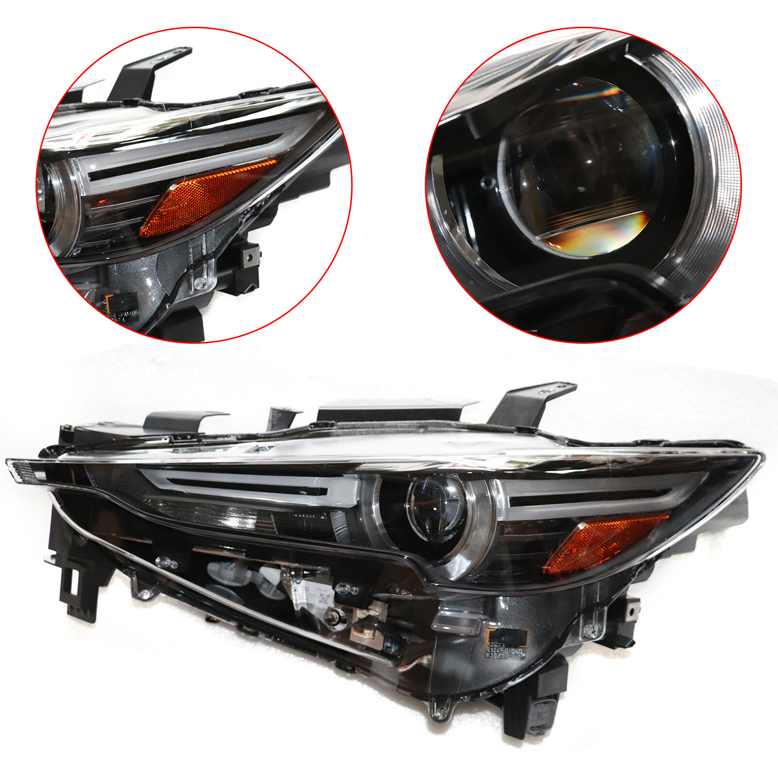 For 2017-2021 Mazda CX-5 Driver Side  Left LH LED Headlight Headlamp NO AFS