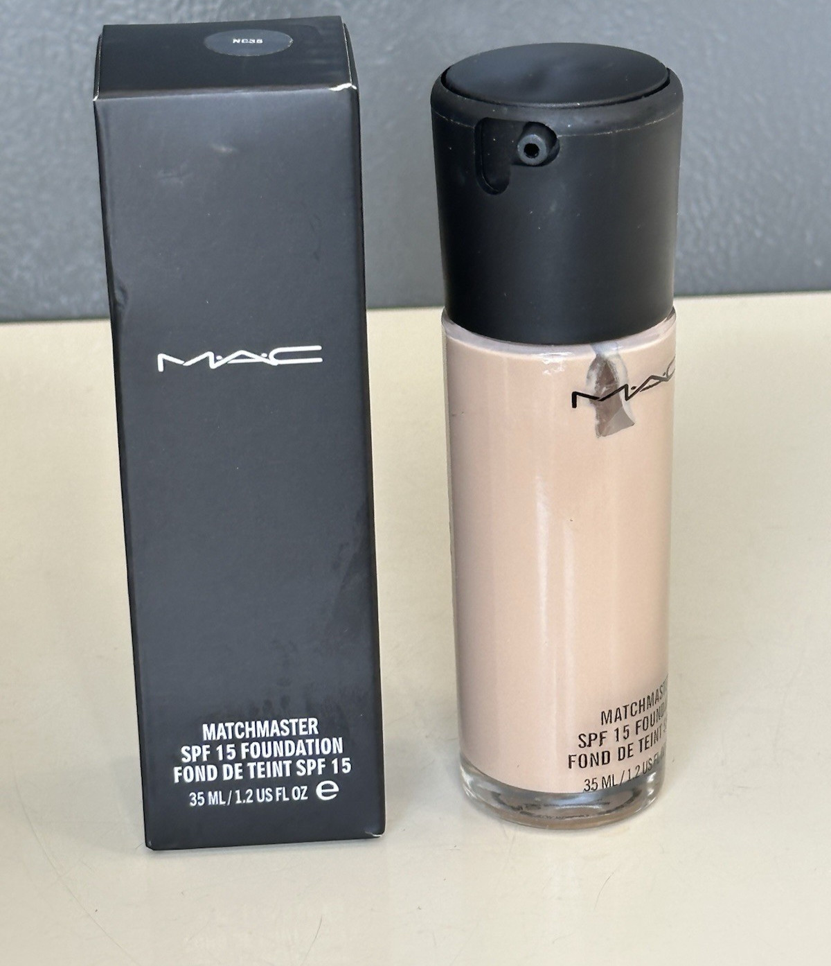 MAC Matchmaster SPF15 Foundation NC35 Medium Matte 1.2 fl. oz./ 35 ML NEW SEALED MAC Matchmaster SPF15 Foundation NC35 Medium Matte 1.2 fl. oz./ 35 ML NEW SEALED