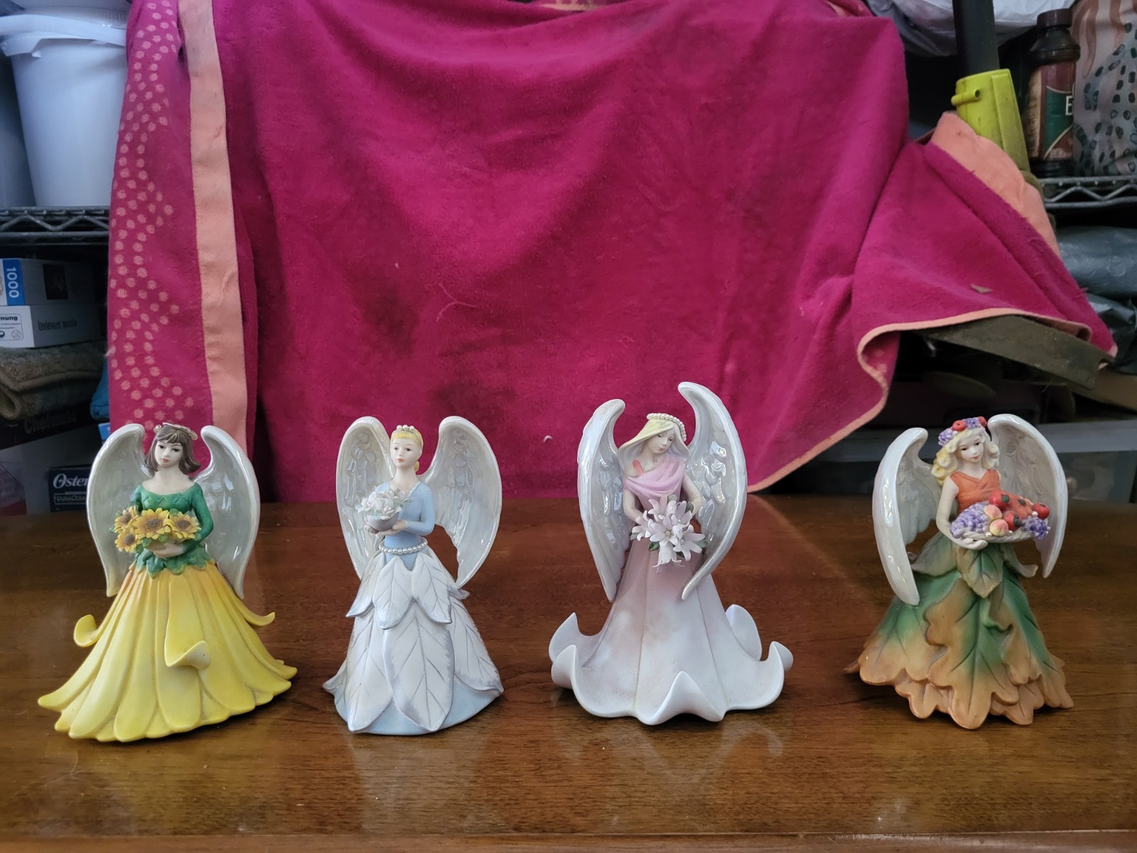 2006 Vintage Avon Joyful Seaons Angels “Autumn, Spring, Winter, Summer” Bundle