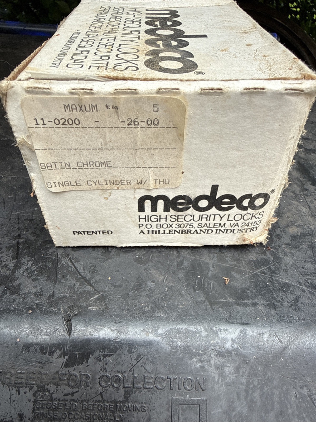 Medeco High Security Deadbolt w/keys Medeco High Security Deadbolt w/keys