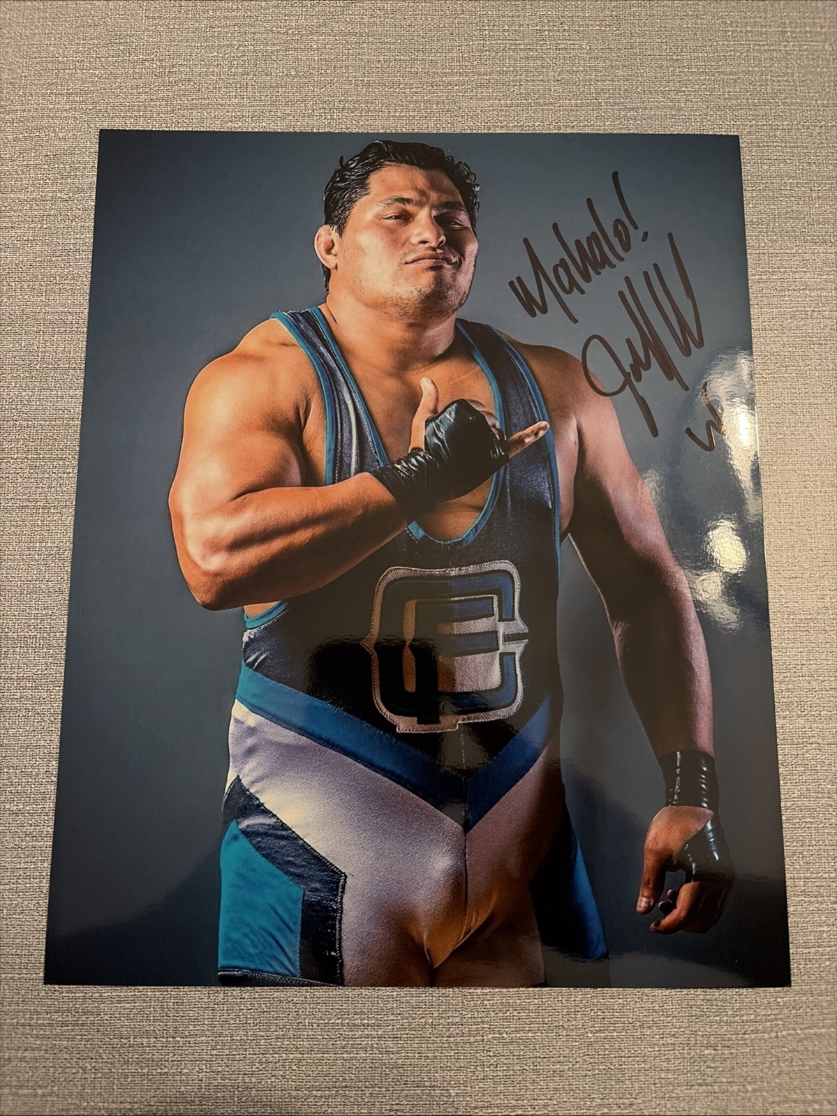 Jeff Cobb FKA JC Matteo Signed 8x10 Photo WWE TNA AEW NXT WCW ECW