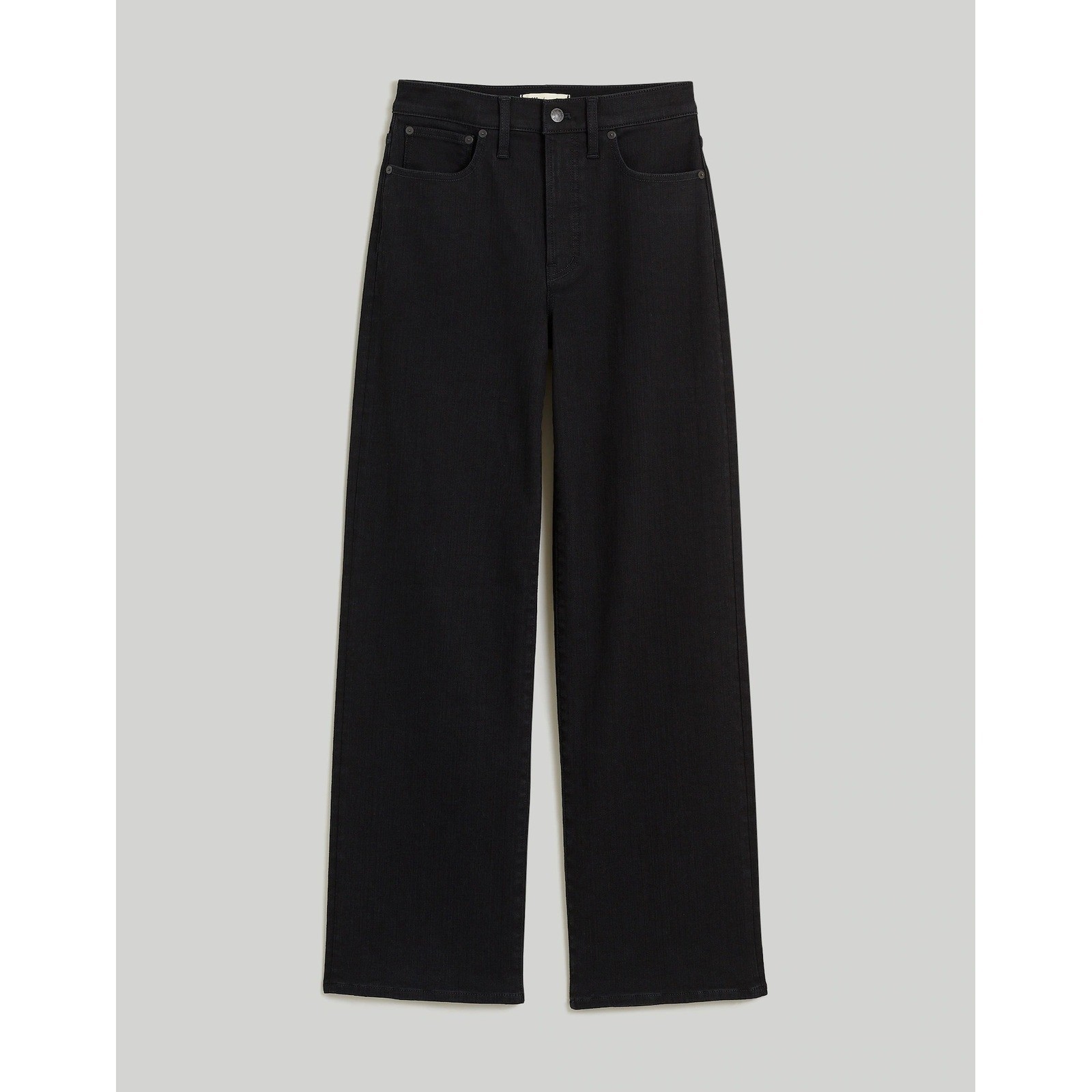 NWT Madewell The Perfect Vintage Wide-Leg Jean Black Rinse Wash Sz 23 NM234