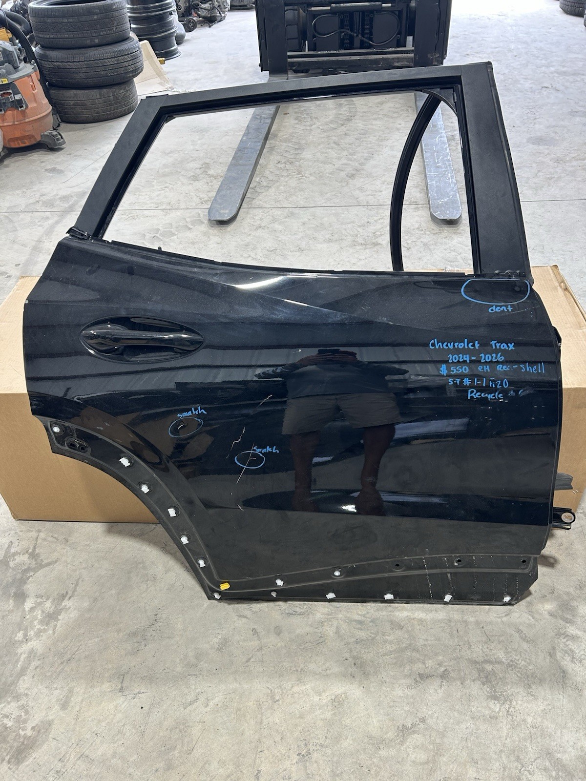 2024-2026 Chevy Trax Rear Passenger Side Door She’ll 2024-2026 Chevy Trax Rear Passenger Side Door She’ll