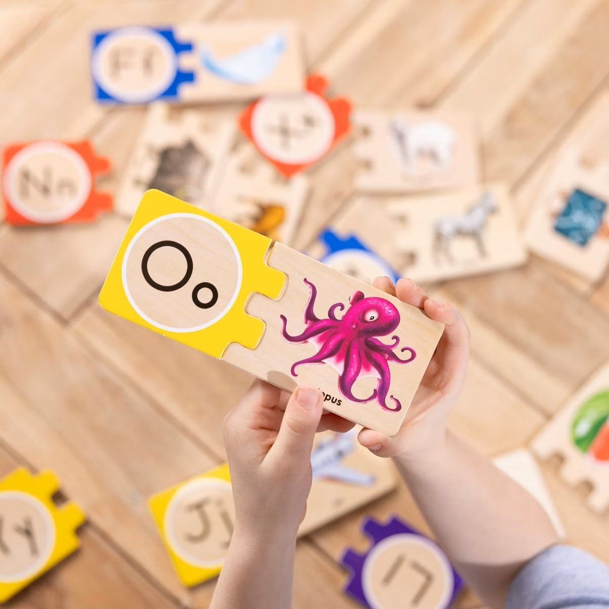 Melissa & Doug Self Correcting Alphabet Letter Puzzles