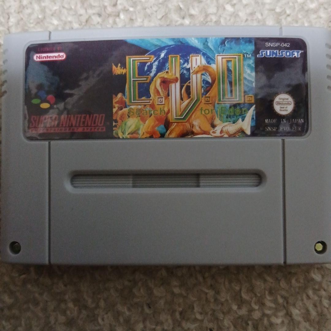 E.V.O. Search for Eden Super Famicom Software