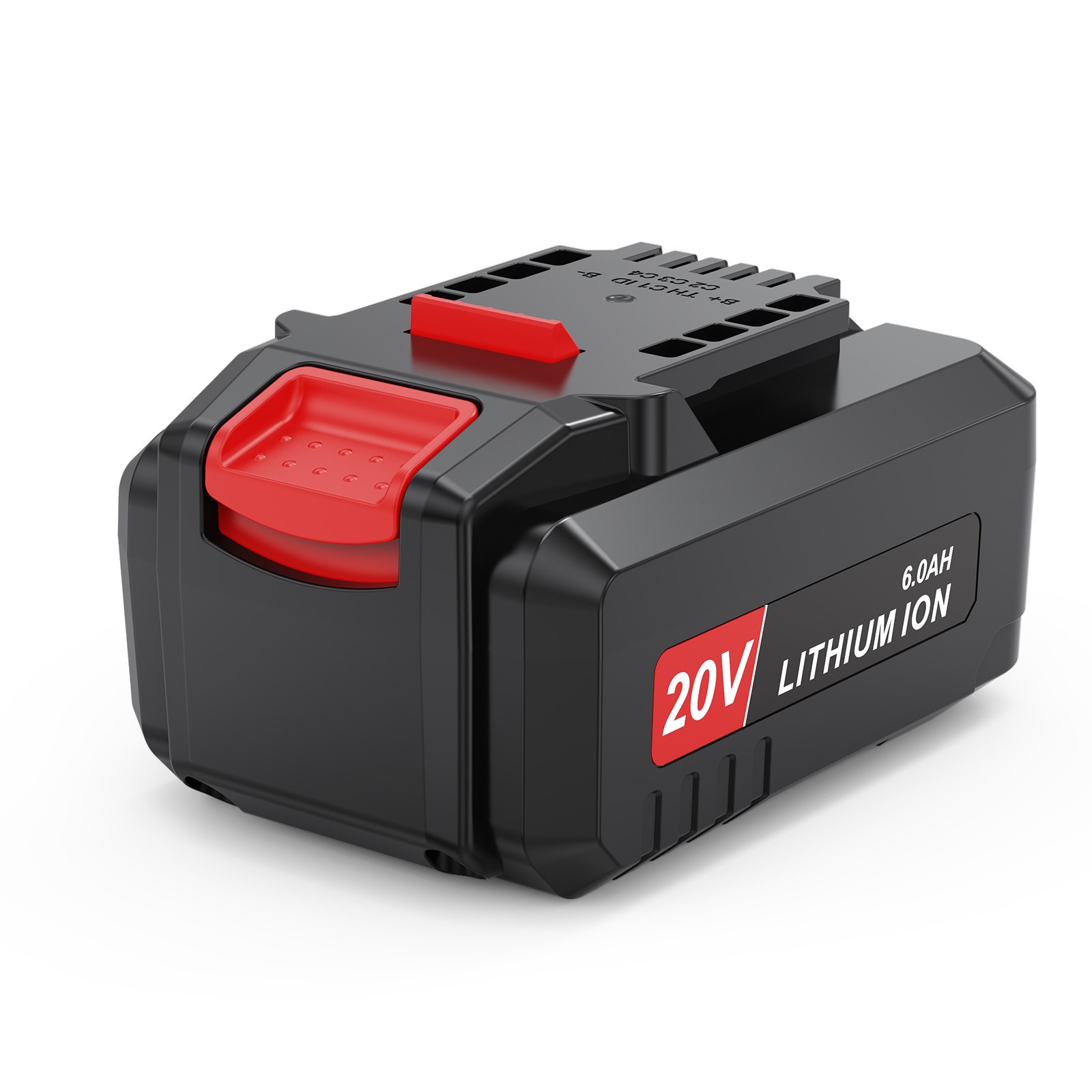 2~1pack 20V 6Ah Replacement Battery Lithium for Bauer Power Tool 1704C-B 1906C-B