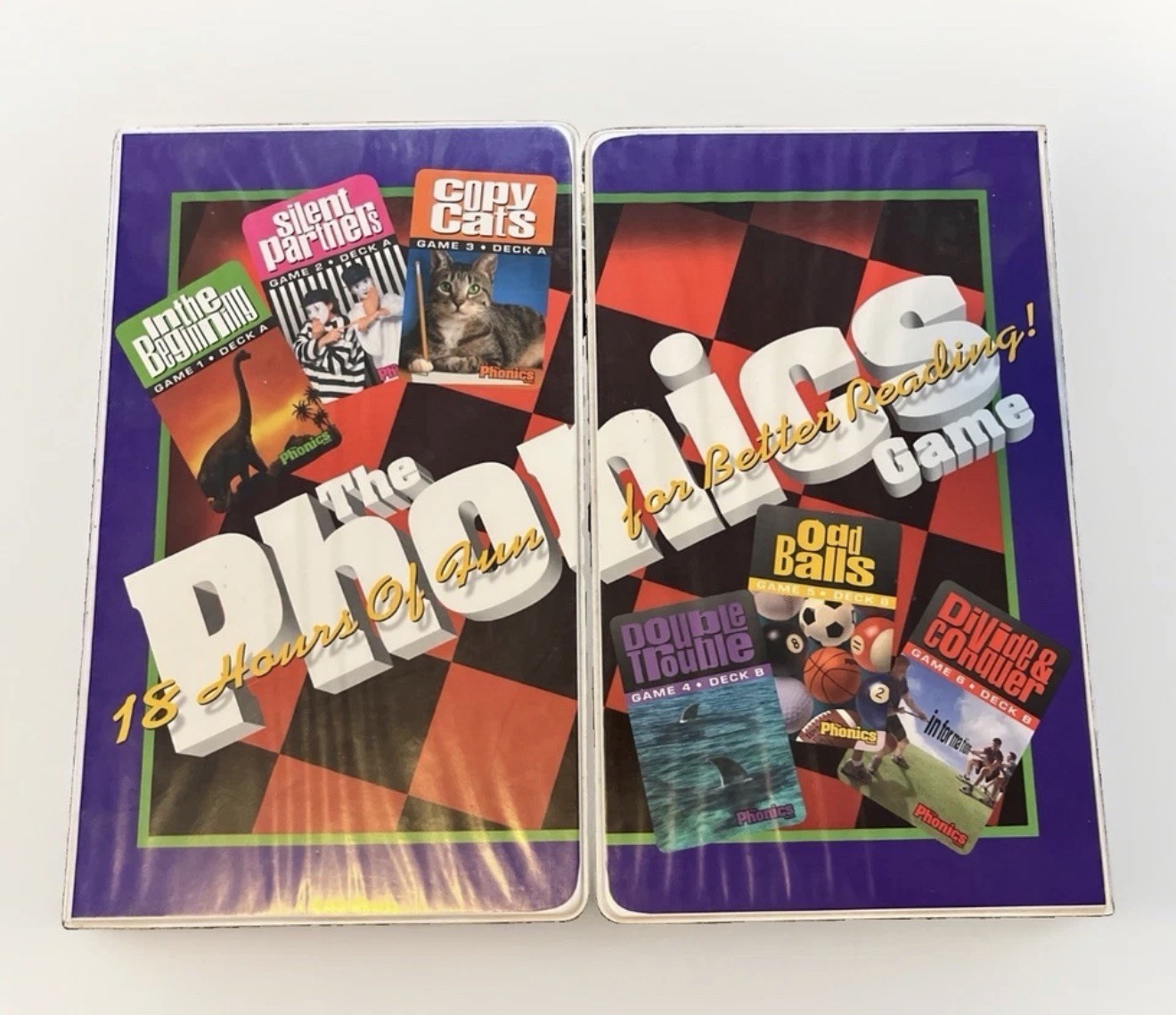 Vtg The Phonics Game 1994 18 Hours A Better Way of Learning Vtg The Phonics Game 1994 18 Hours A Better Way of Learning