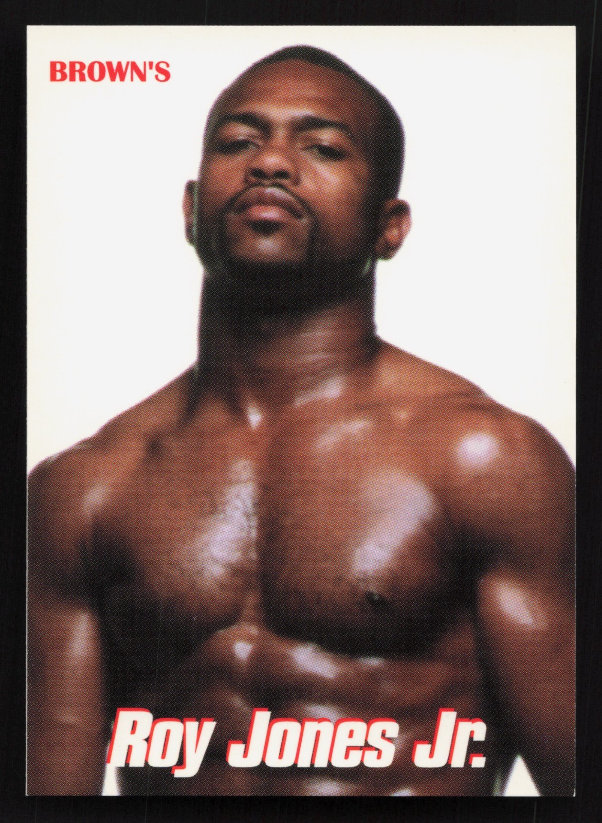 1999 Brown\'s Boxing Roy Jones Jr. #36 1999 Brown\'s Boxing Roy Jones Jr. #36