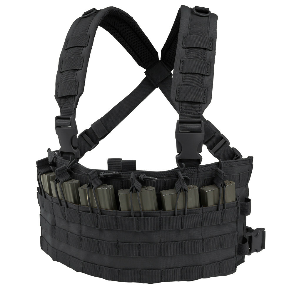 Condor Rapid Assault Chest Rig MCR6 w/ Molle / Six Mag Pockets